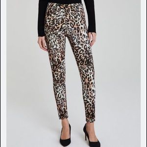 Adriano Goldschmeid Farrah Skinny Ankle Leopard Pants
